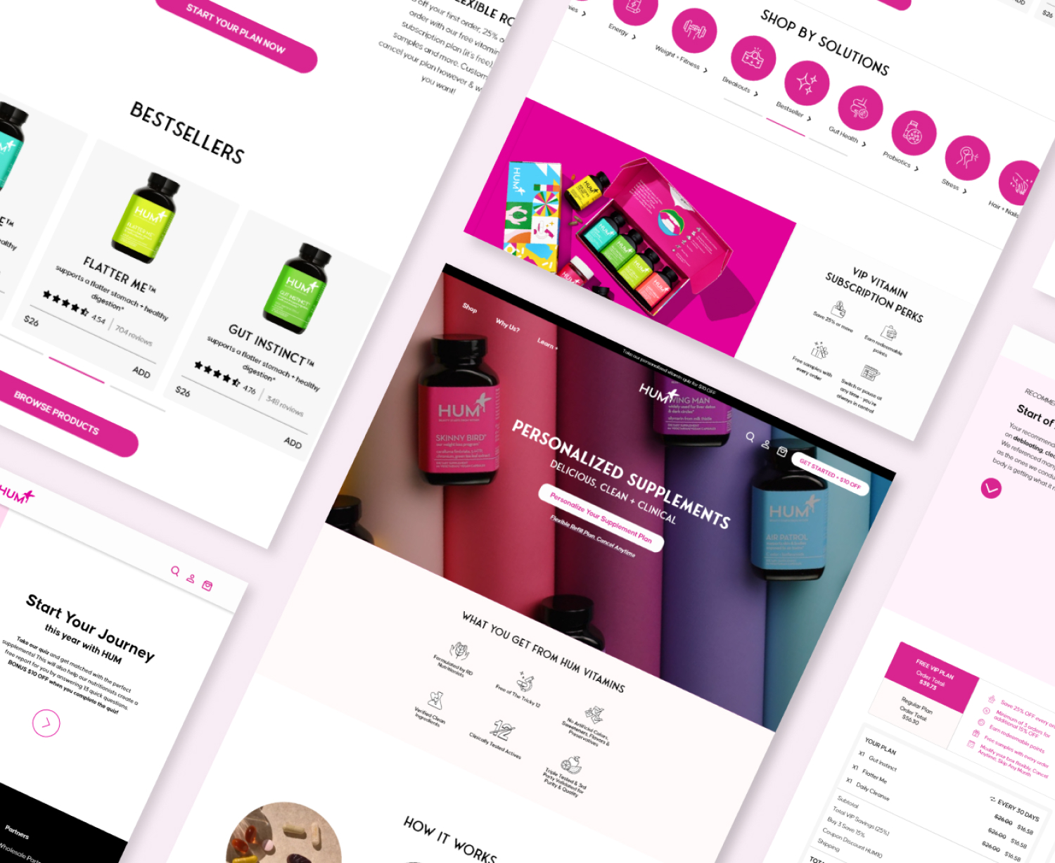 Vitamin Checkout Flow Redesign